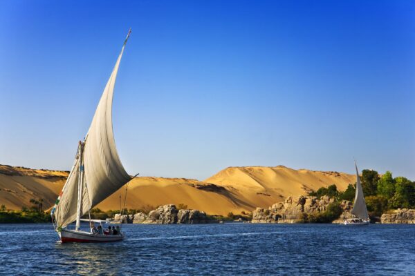 Segelschiffe Nil