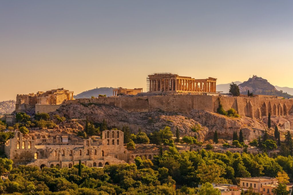 Akropolis in Athen, Griechenland