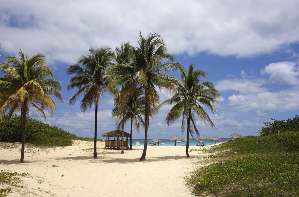 Strand in Varadero, Kuba