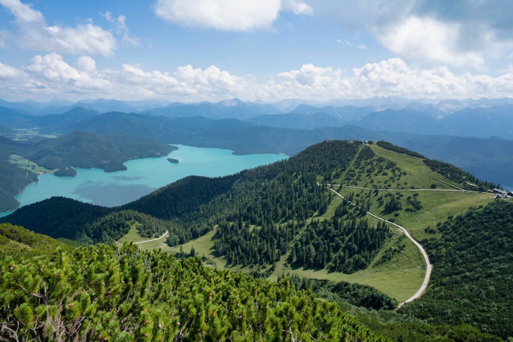 Walchensee, Kochel, Bayern, Deutschland