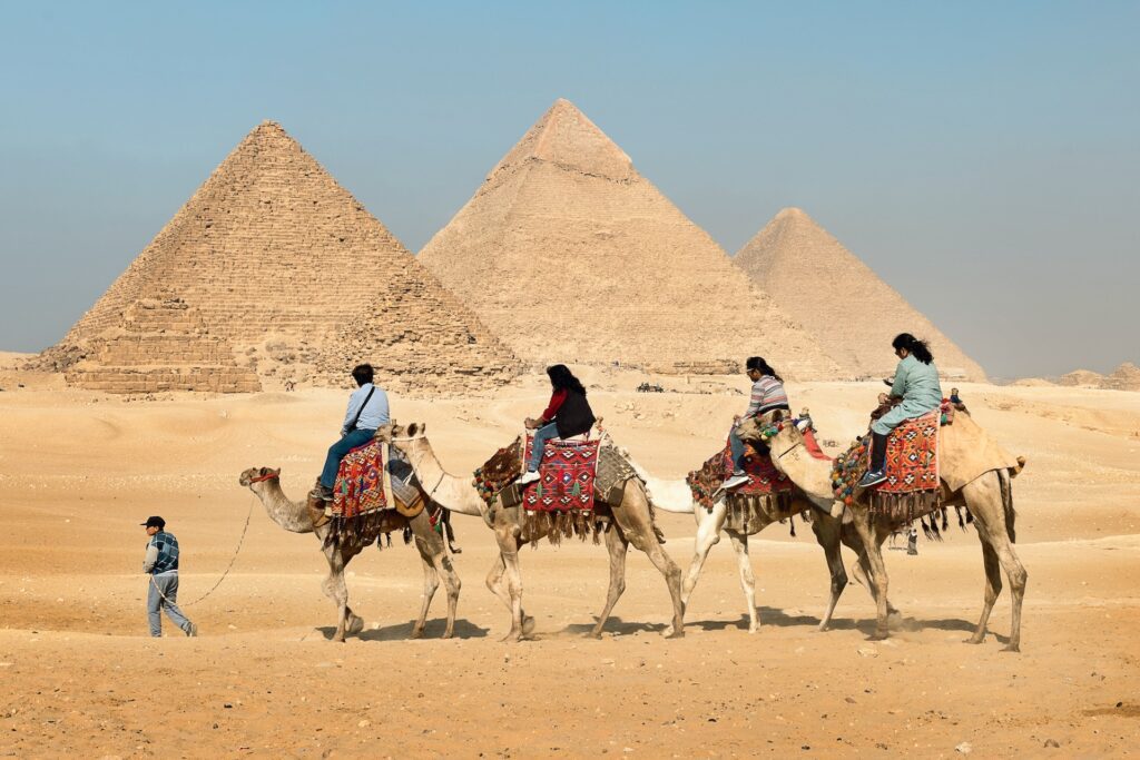 Pyramiden von Gizeh, Kairo, Ägypten